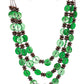 Paparazzi Accessories Key West Walkabout - Green Wood Necklaces - Lady T Accessories