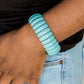 Paparazzi Accessories Peacefully Primal - Blue Bracelets - Lady T Accessories