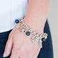 Paparazzi Accessories Lady Love Dove - Blue Bracelets - Lady T Accessories