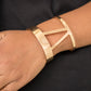 Paparazzi Accessories Rural Ruler - Gold Bracelets - Lady T Accessories