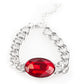 Paparazzi Accessories Luxury Lush - Red Bracelets - Lady T Accessories