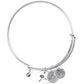 Paparazzi Accessories Dreamy Dandelions - Silver Bracelets - Lady T Accessories