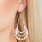 Paparazzi Accessories Hang Zen Rose Gold Earrings - Lady T Accessories