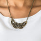 Paparazzi Accessories Nautically Naples - Brass Necklaces - Lady T Accessories