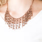Paparazzi Accessories Rebel Remix - Copper Necklaces - Lady T Accessories