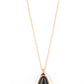 Paparazzi Accessories BADLAND to the Bone - Gold Necklaces - Lady T Accessories