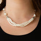 Paparazzi Accessories One-WOMAN Show - White Necklaces - Lady T Accessories
