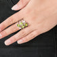Paparazzi Accessories Metro Mingle - Green Rings  - Lady T Accessories