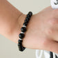 Paparazzi Accessories Radiantly Royal - Black Bracelets - Lady T Accessories