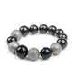 Paparazzi Accessories Humble Hustle  - Black Bracelets - Lady T Accessories