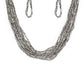 Paparazzi Accessories Speed of Starlight - Gunmetal Necklaces - Lady T Accessories
