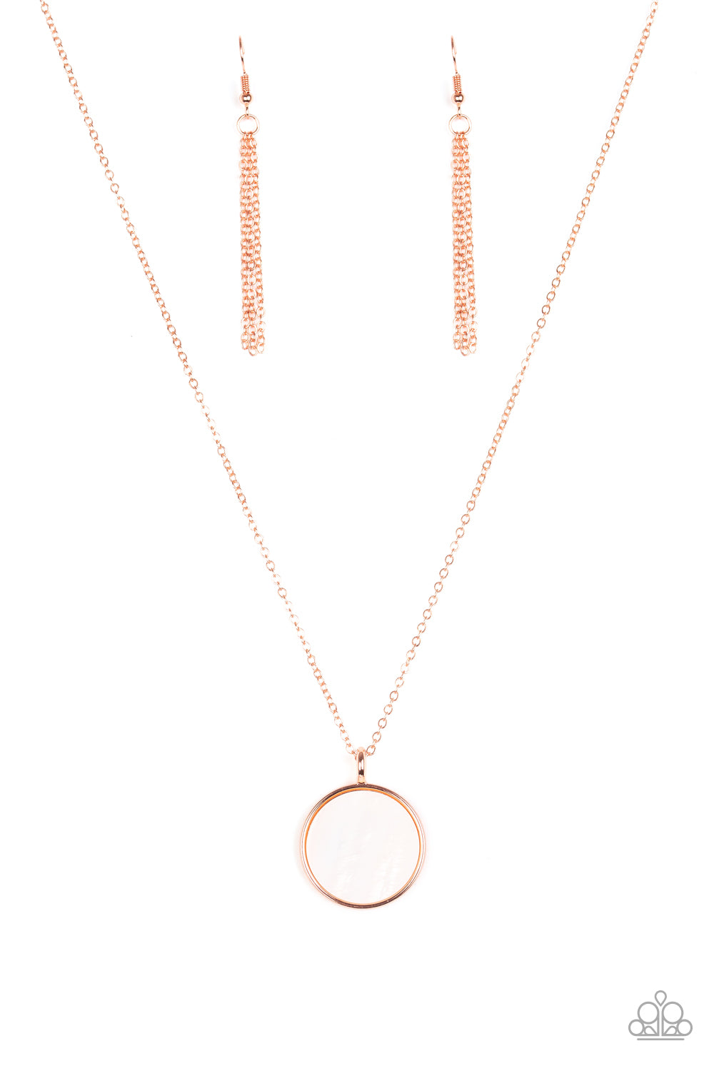 Paparazzi Accessories Shimmering Seashores - Copper Necklaces - Lady T Accessories