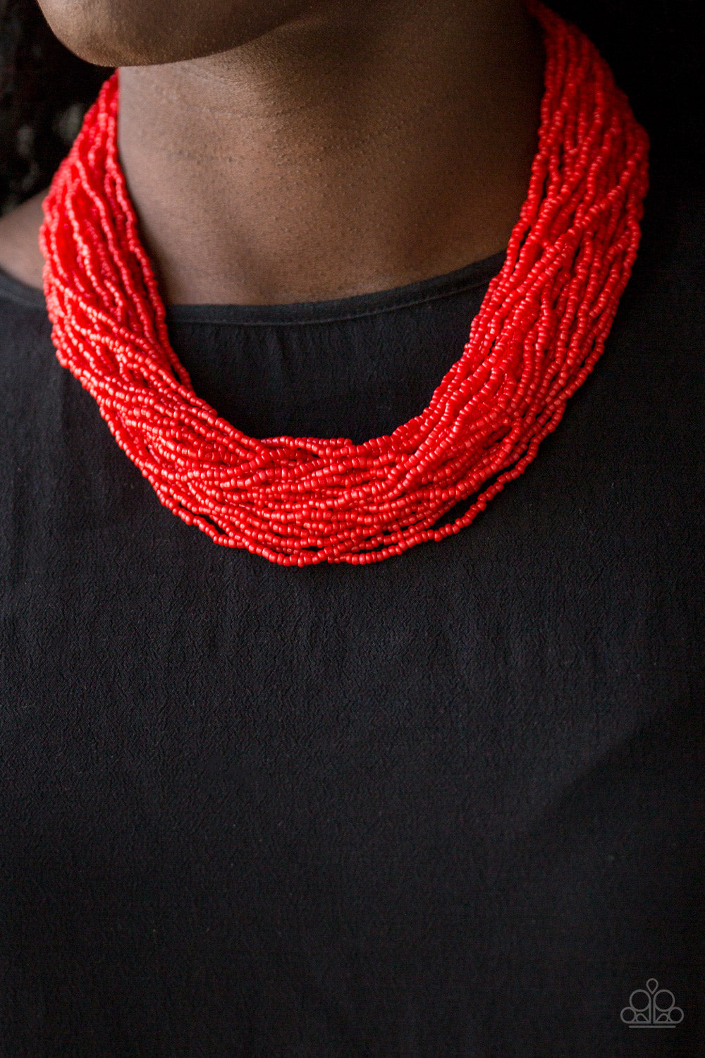 Paparazzi Accessories The Show Must Congo On! - Red Necklaces - Lady T Accessories