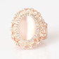 Paparazzi Accessories BAROQUE the Spell - Rose Gold Rings - Lady T Accessories