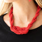 Paparazzi Accessories A Standing Ovation - Red Necklaces - Lady T Accessories
