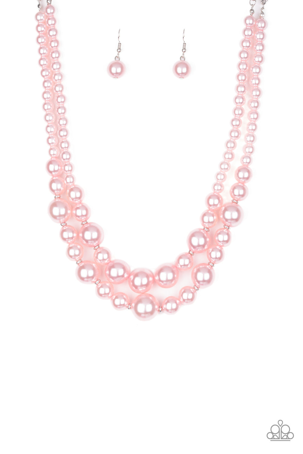 Paparazzi Accessories The More the Modest - Pink Necklaces - Lady T Accessories