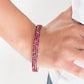 Paparazzi Accessories Ballroom Bling - Red Bracelets - Lady T Accessories