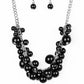 Paparazzi Accessories Glam Queen - Black Necklaces - Lady T Accessories