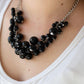 Paparazzi Accessories Glam Queen - Black Necklaces - Lady T Accessories