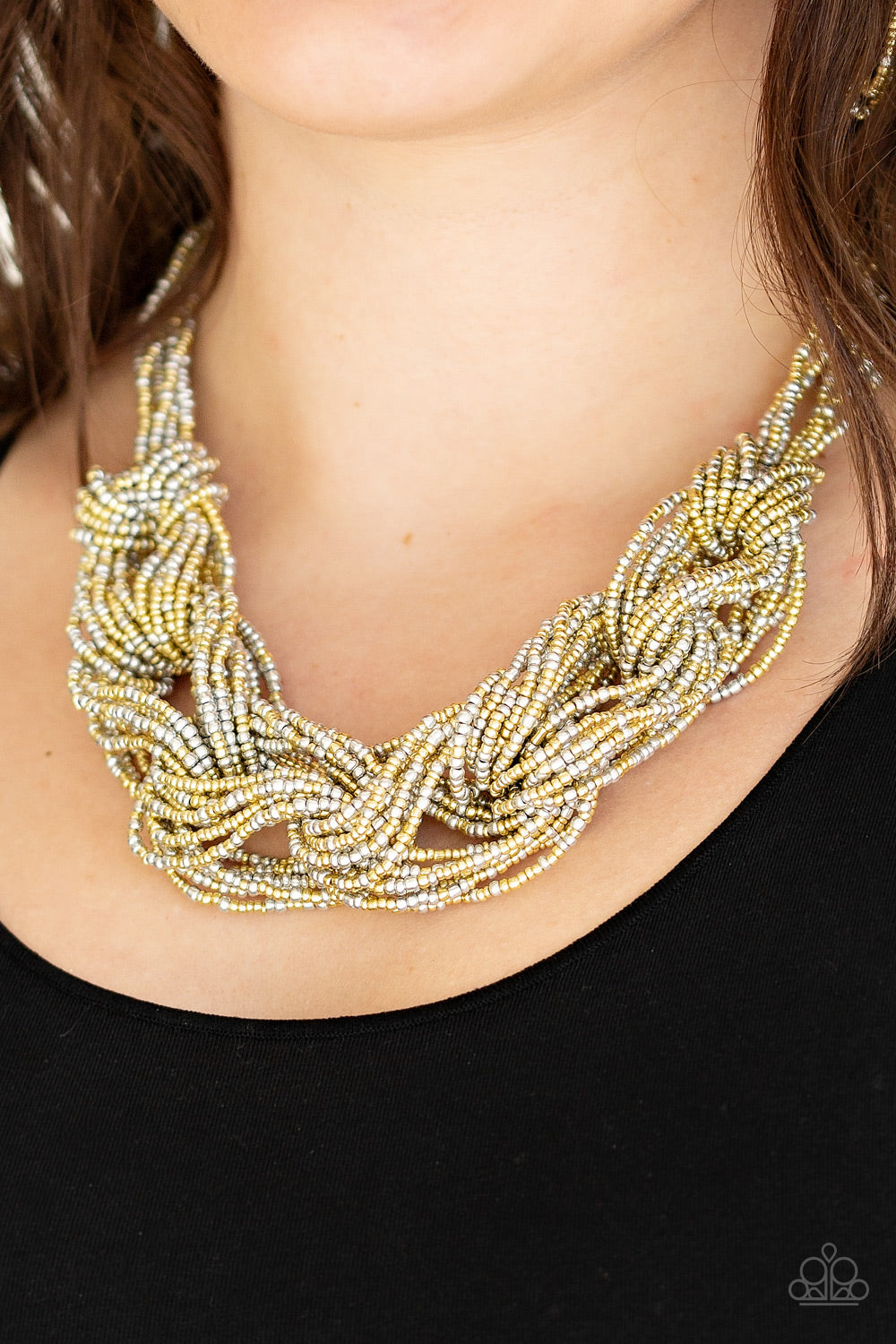 Paparazzi Accessories City Catwalk - Gold Necklaces - Lady T Accessories