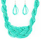 Paparazzi Accessories A Standing Ovation - Blue Necklaces - Lady T Accessories