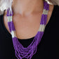Paparazzi Accessories Let it BEAD - Purple Necklaces - Lady T Accessories