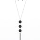 Paparazzi Accessories Triple Shimmer - Black Necklaces - Lady T Accessories