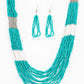 Paparazzi Accessories Let it Bead - Blue Necklaces - Lady T Accessories