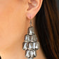 Paparazzi Accessories Contemporary Catwalk - Gunmetal Earrings - Lady T Accessories