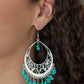 Paparazzi Accessories Malibu Mamba - Blue Earrings - Lady T Accessories
