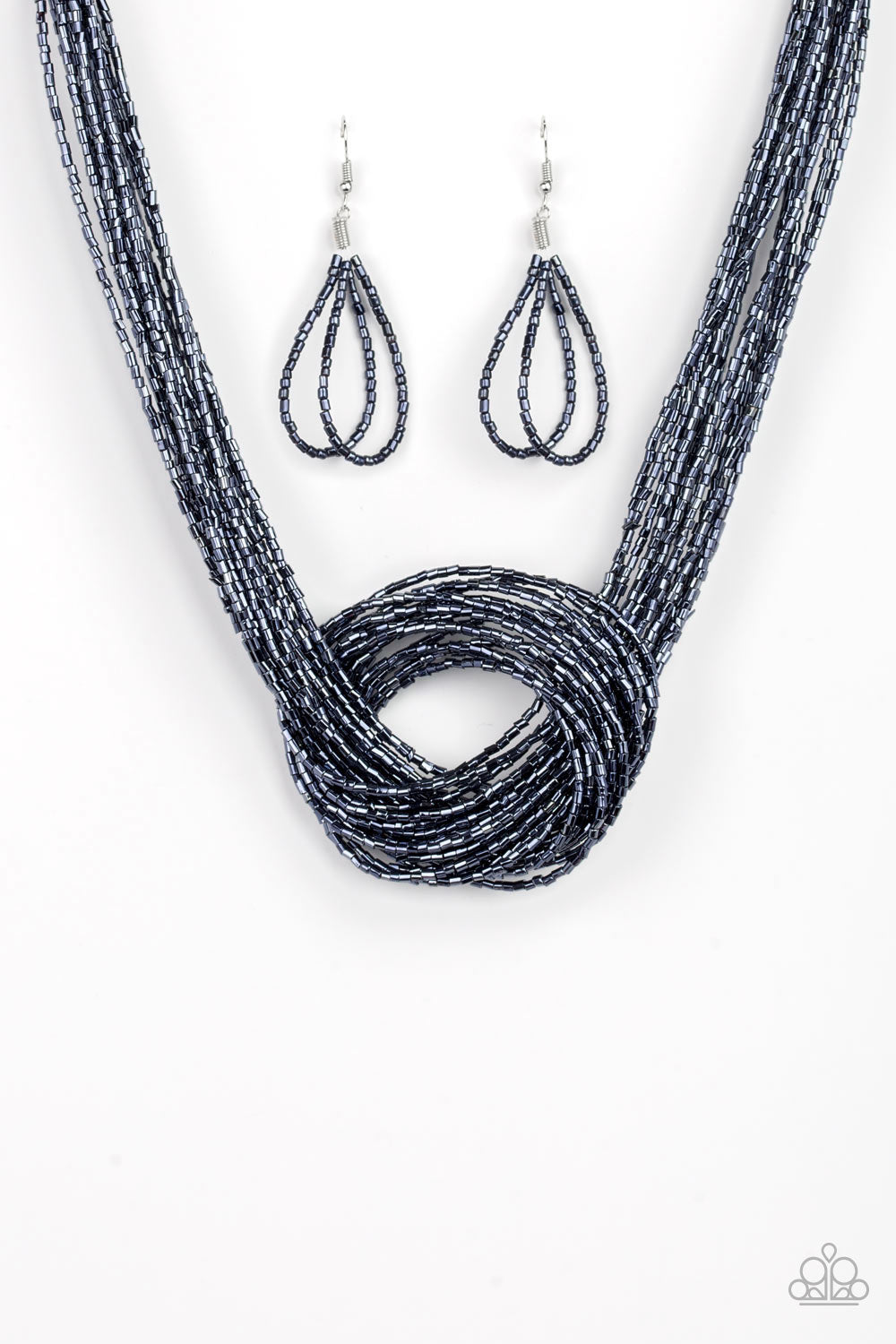 Knotted Knockout  - Blue - Lady T Accessories