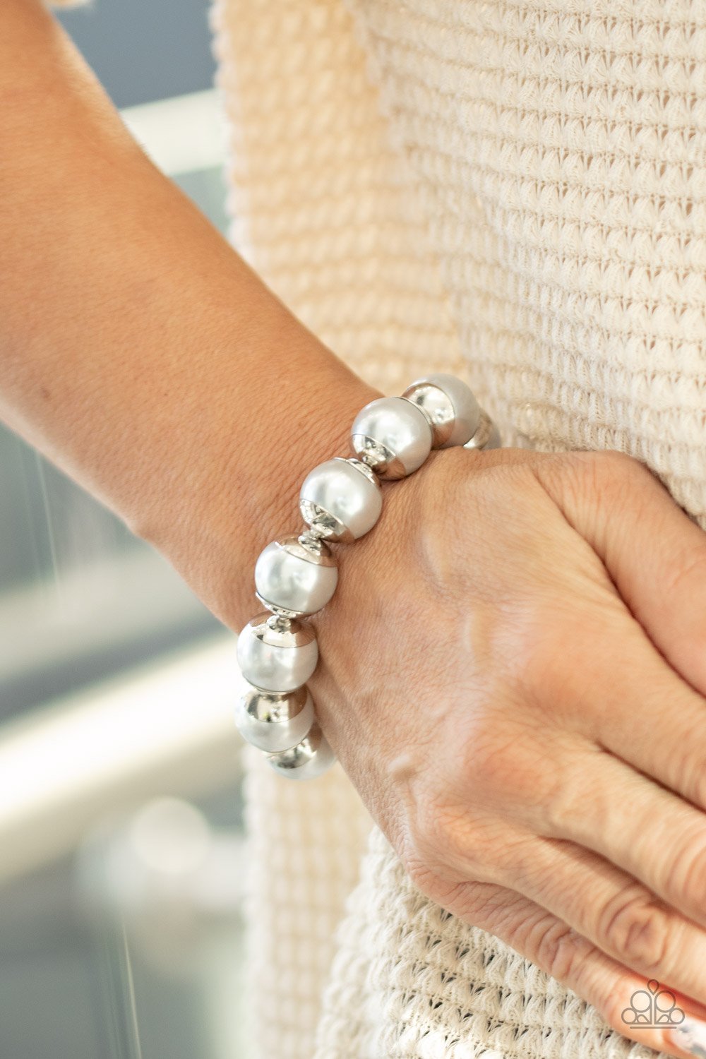 Paparazzi Accessories One Woman Show Stopper - Silver Bracelets - Lady T Accessories