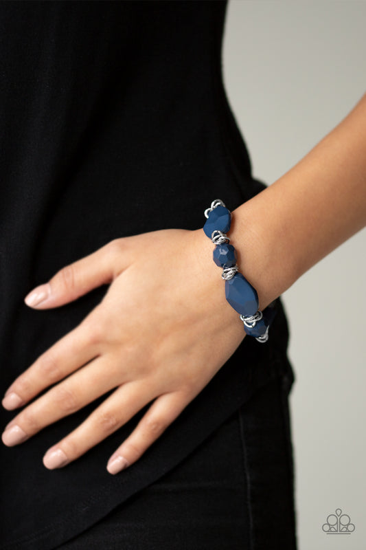 Paparazzi Accessories Savor the Flavor - Blue Bracelets - Lady T Accessories