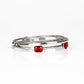 Paparazzi Accessories City Slicker Sleek - Red Bracelets - Lady T Accessories