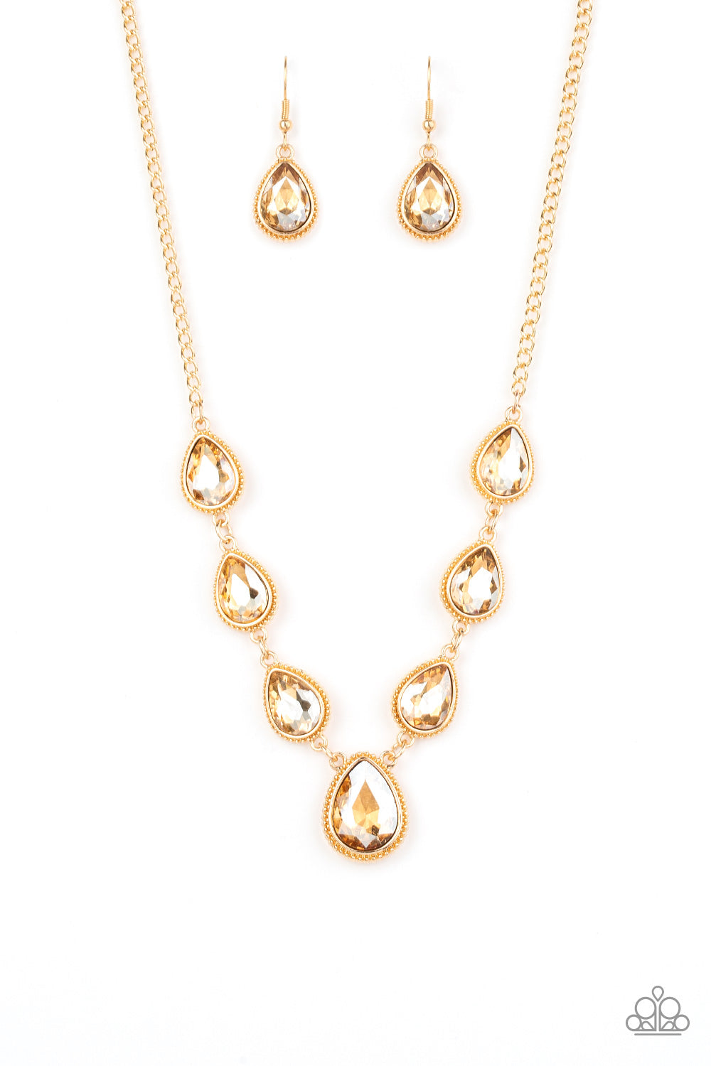 Paparazzi Accessories Socialite Social - Gold Necklaces - Lady T Accessories