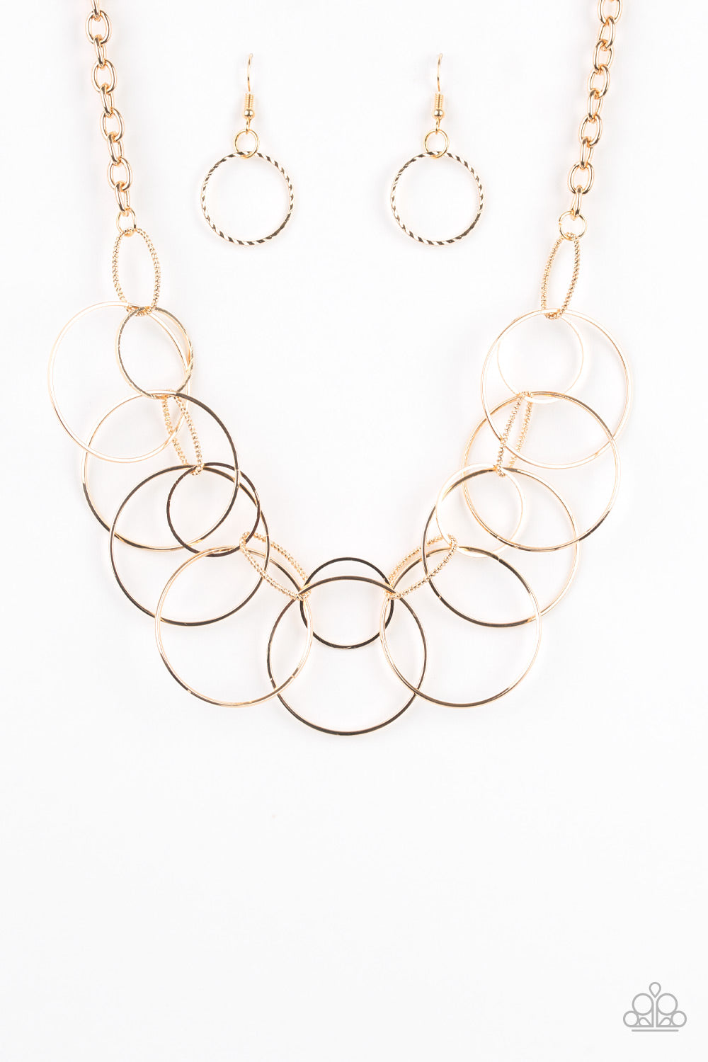 Paparazzi Accessories Circa de Couture - Gold Necklaces - Lady T Accessories