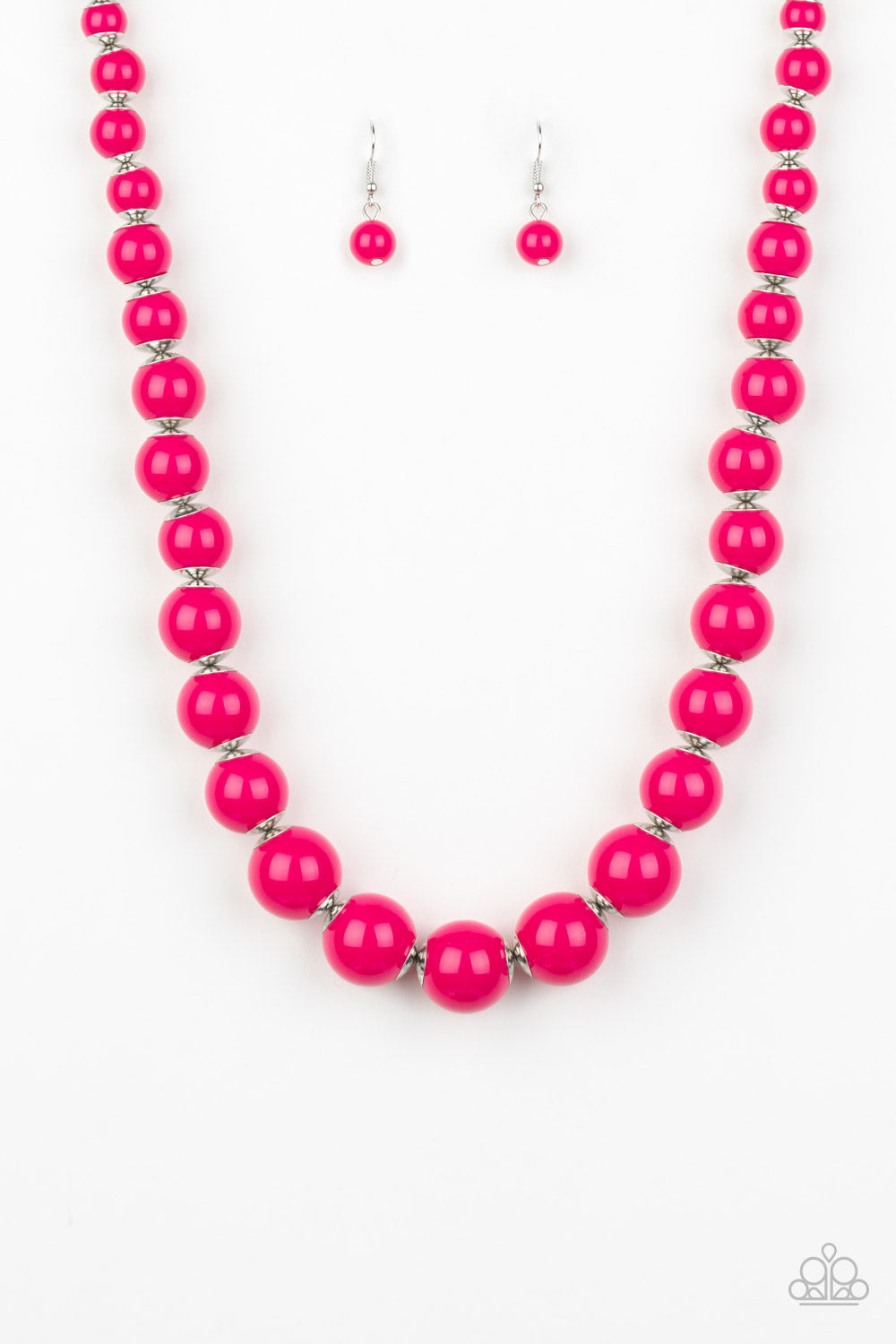 Paparazzi Accessories Everyday Eye Candy - Pink Necklaces - Lady T Accessories