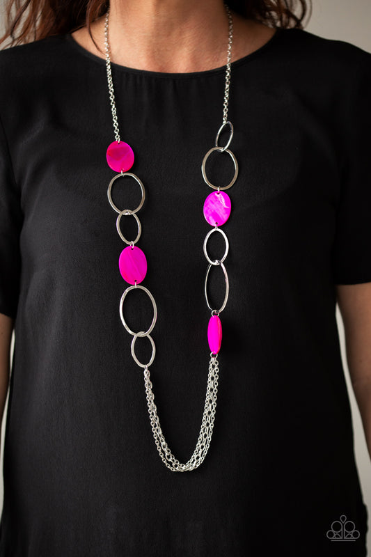 Paparazzi Accessories Kaleidoscope Coasts - Pink Necklaces - Lady T Accessories