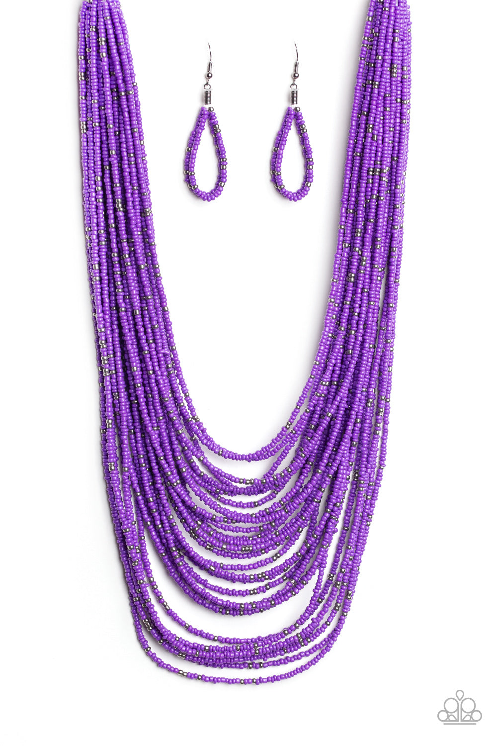 Paparazzi Accessories Rio Rainforest - Purple Necklaces - Lady T Accessories