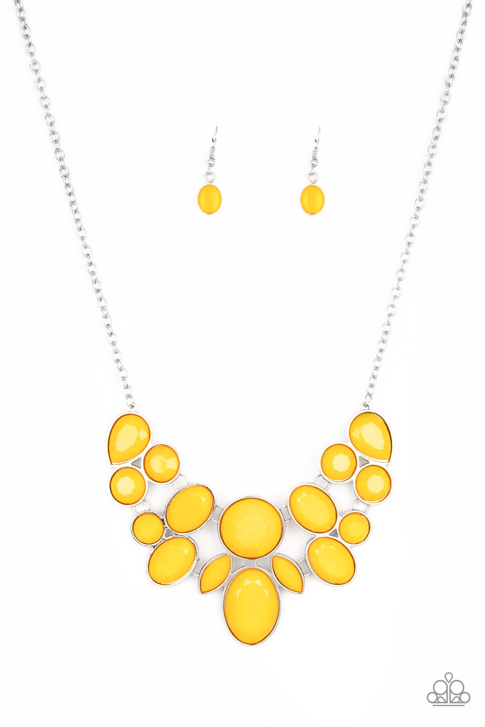 Paparazzi Accessories Demi-Diva - Yellow Necklaces - Lady T Accessories