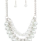 Paparazzi Accessories Empire State Empress - Silver Necklaces - Lady T Accessories