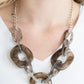 Paparazzi Accessories Courageously Chromatic - Silver Necklaces - Lady T Accessories
