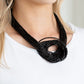 Paparazzi Accessories Knotted Knockout - Black Seedbead Necklaces - Lady T Accessories