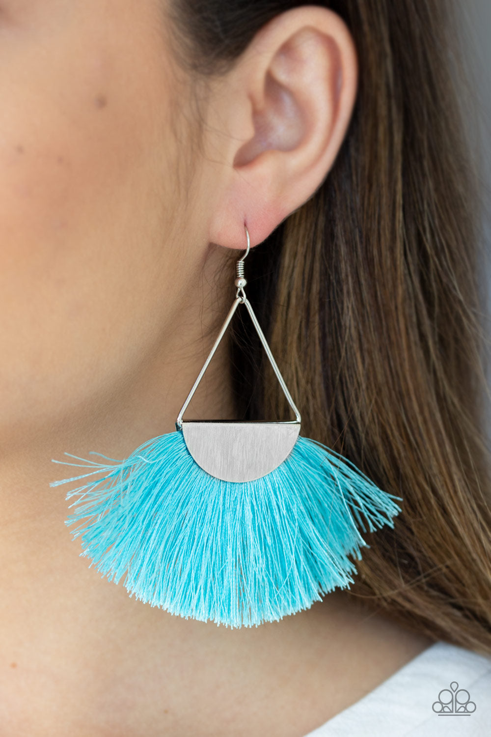 Paparazzi Accessories Modern Mayan Blue Earrings - Lady T Accessories