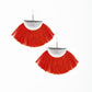 Paparazzi Accessories Fox Trap - Red Earrings - Lady T Accessories