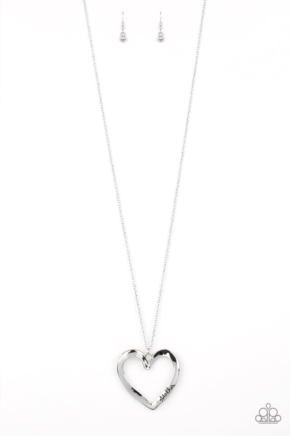 Paparazzi Accessories A Mother's Love - Silver Necklaces - Lady T Accessories