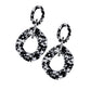 Paparazzi Accessories Confetti Congo - Silver Earrings - Lady T Accessories
