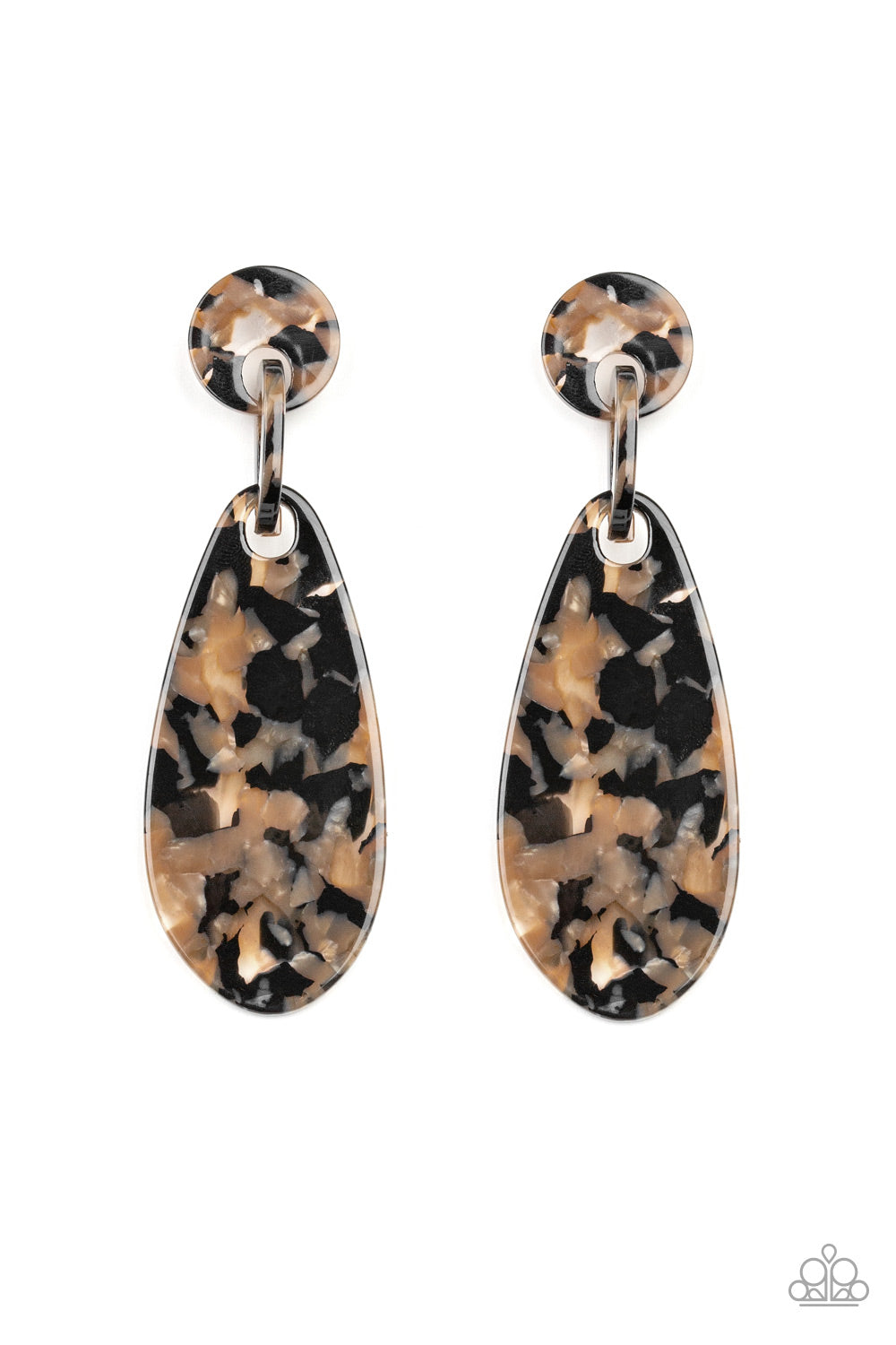 Paparazzi Accessories A HAUTE Commodity - Black Earrings - Lady T Accessories