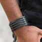 Paparazzi Accessories The Starting Lineup - Black Bracelet - Lady T Accessories
