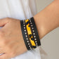 Paparazzi Accessories Born To Be WILDCAT - Yellow Bracelets  - Lady T Accessories